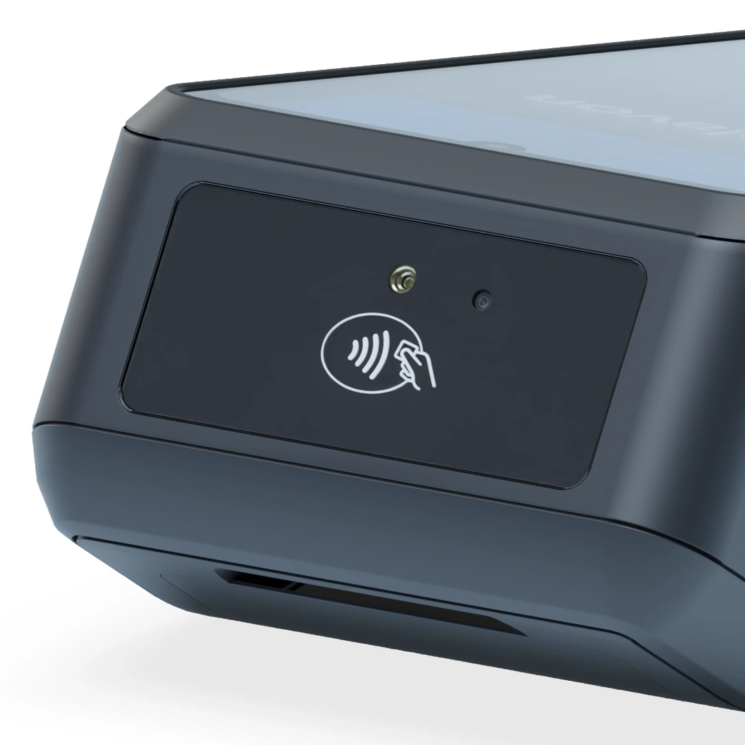 S1F4 PRO close up of contactless