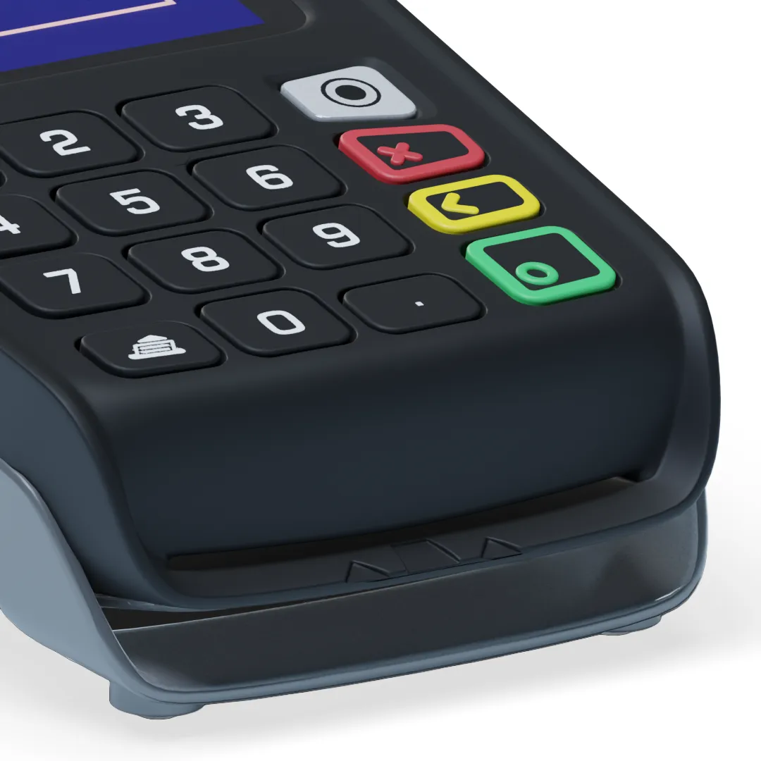 Tetra desk close up of buttons