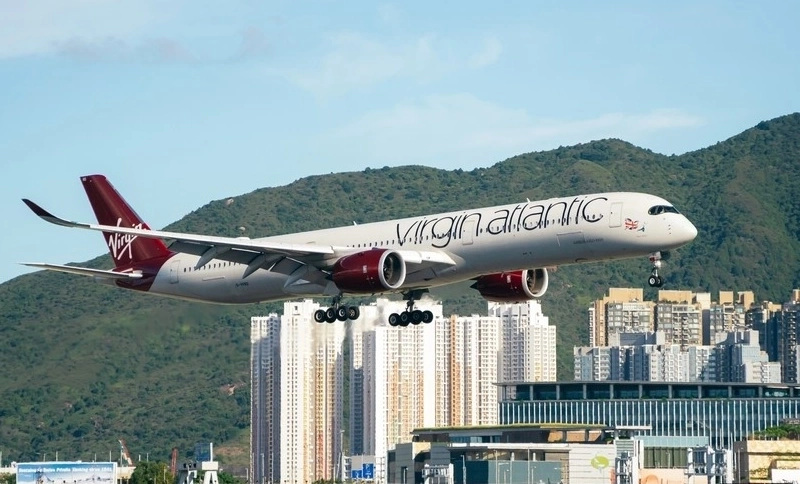 Virgin Atlantic plane