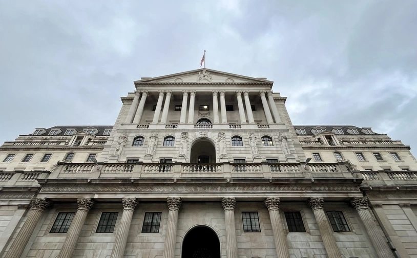 Front of Bank of England